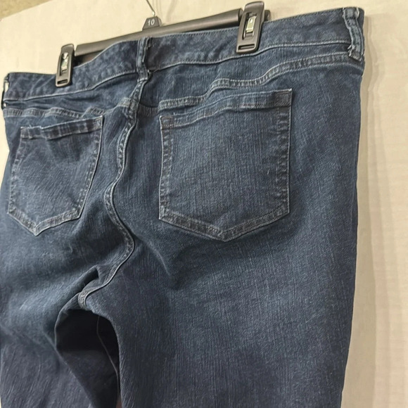 Torrid Dark Blue Jeans Slim Leg Size 18 R Torrid Denim - Picture 10 of 11